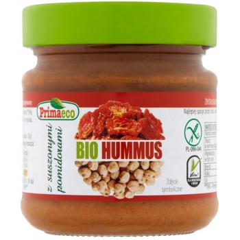 Hummus z suszonymi pomidorami BIO 160g Primaeco